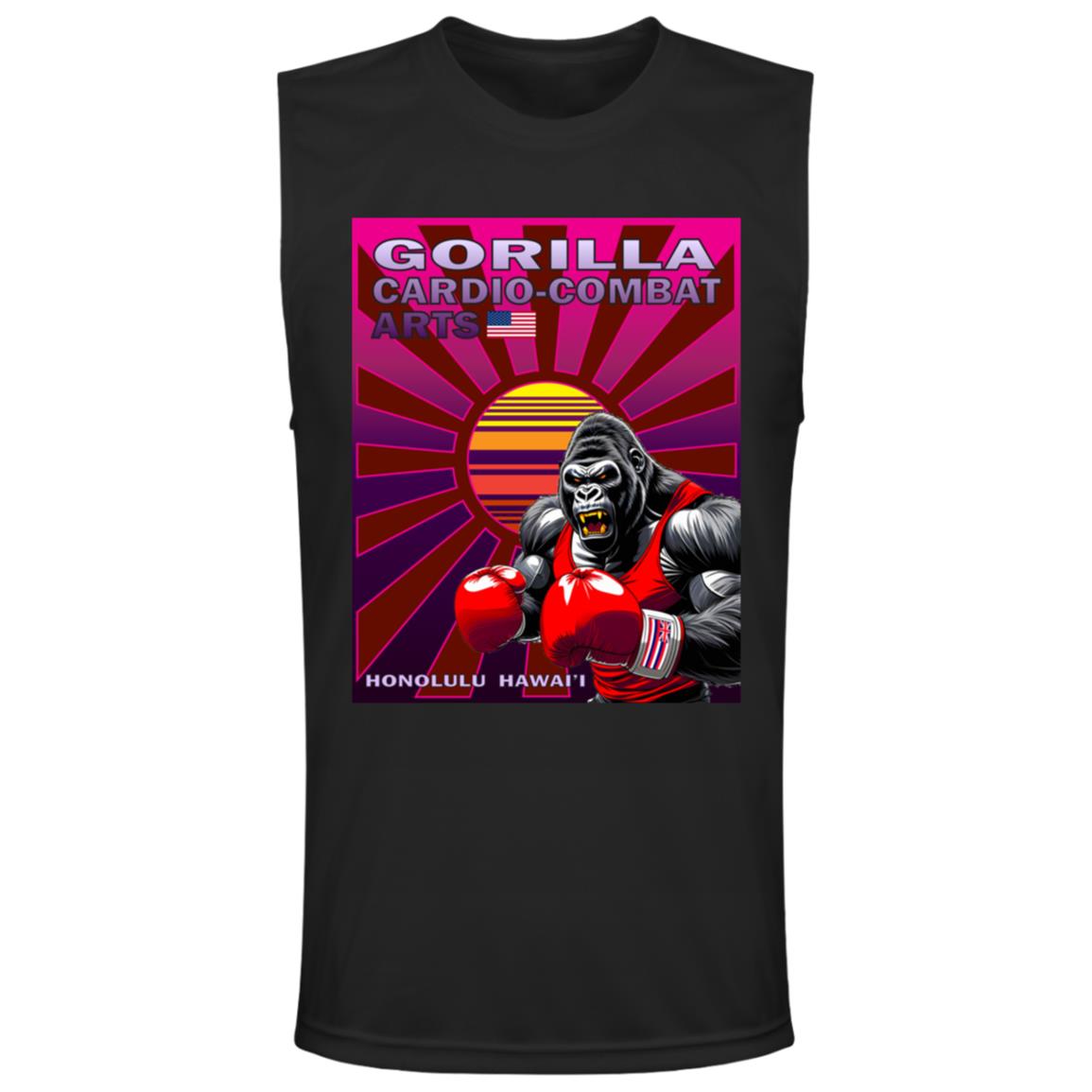 Gorilla Cardio-Combat Sleeveless Muscle Tee - Made in USA