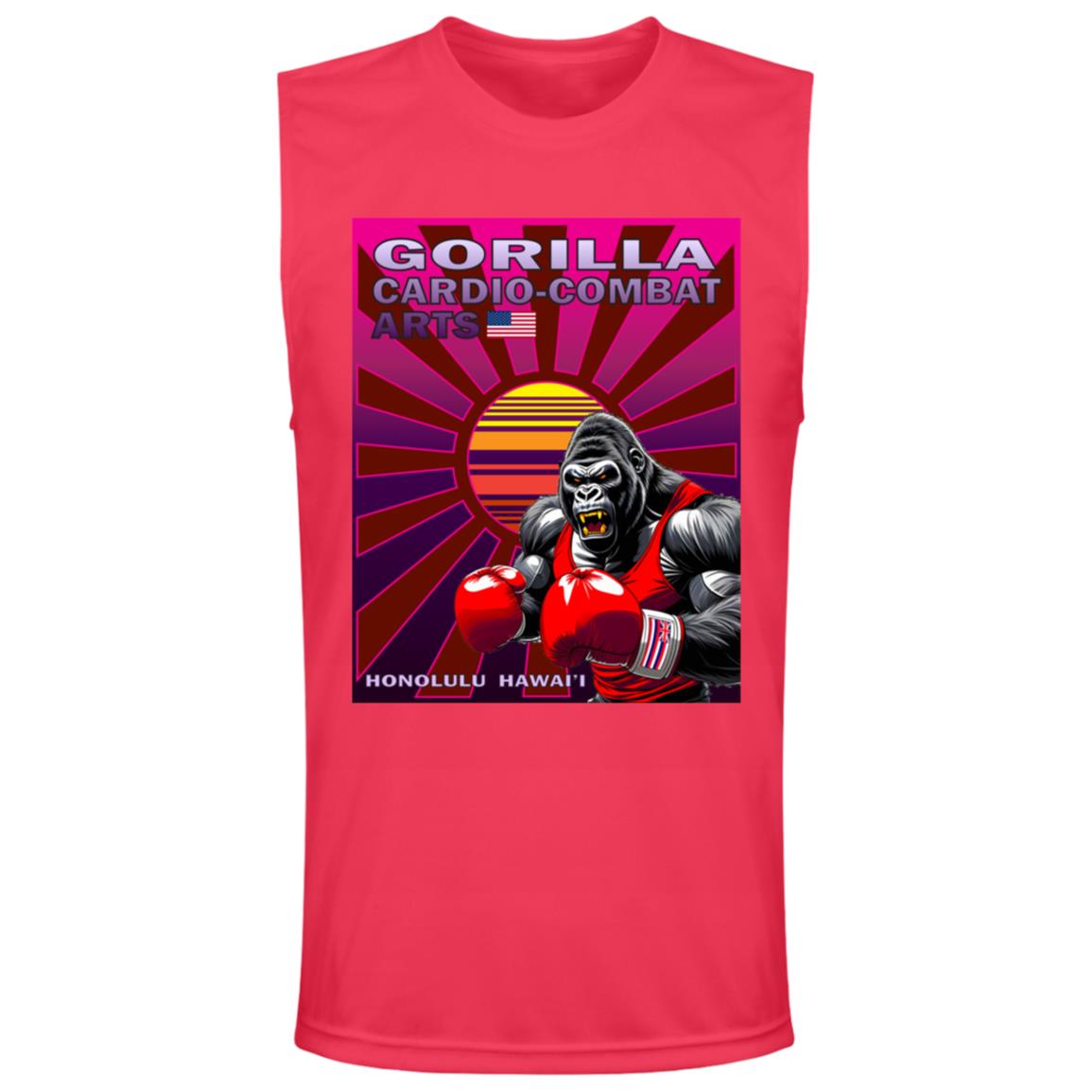 Gorilla Cardio-Combat Sleeveless Muscle Tee - Made in USA