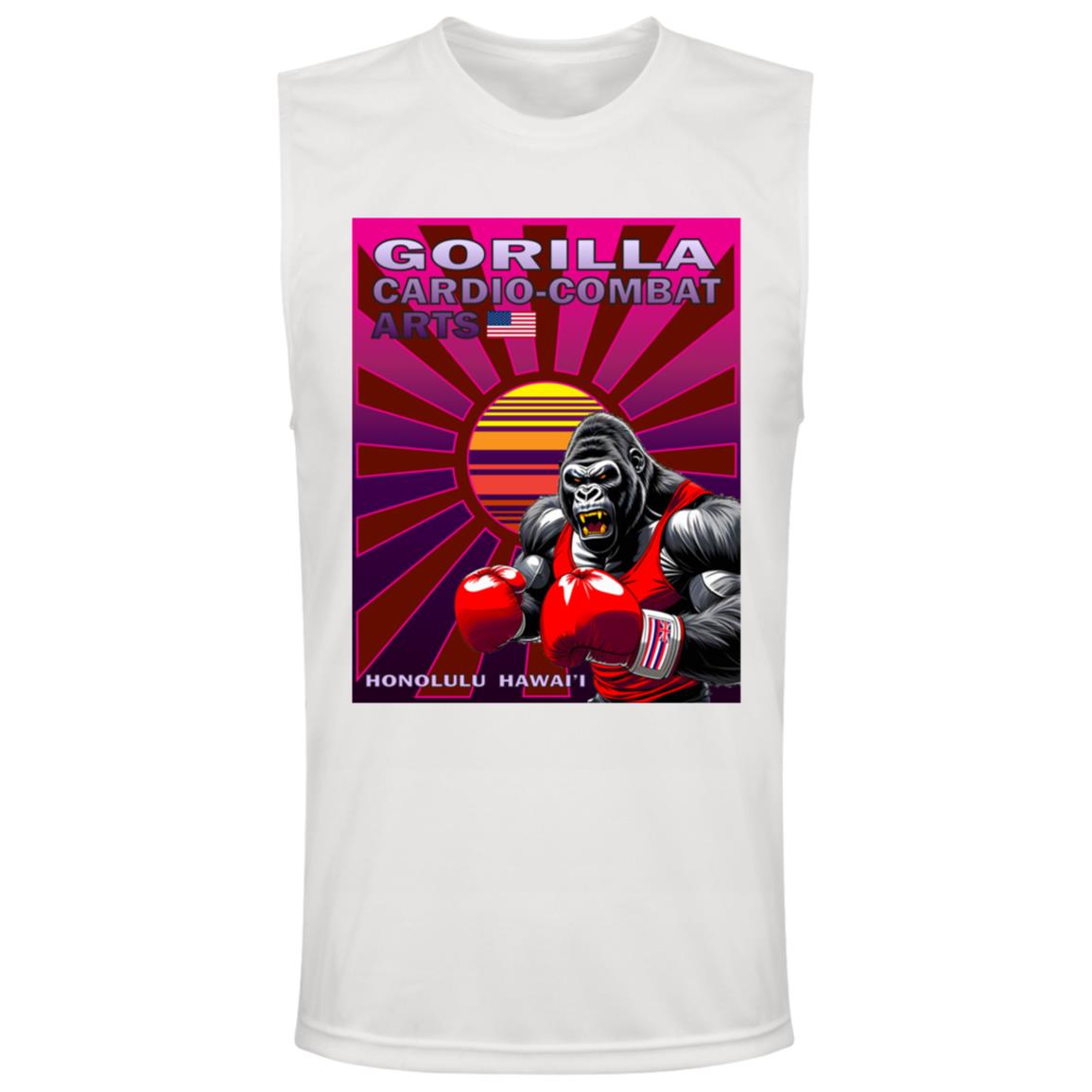 Gorilla Cardio-Combat Sleeveless Muscle Tee - Made in USA