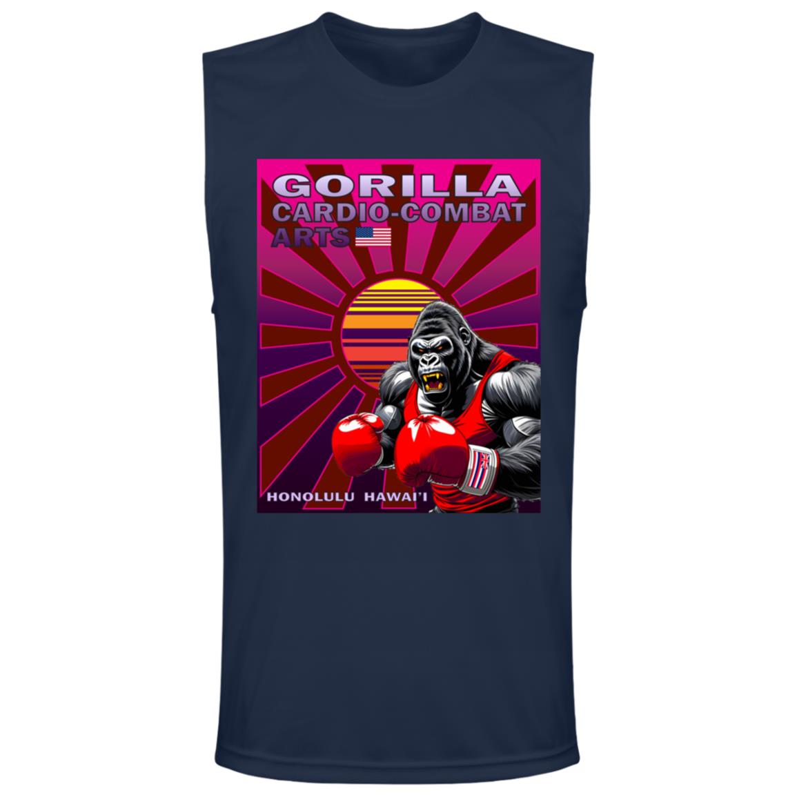 Gorilla Cardio-Combat Sleeveless Muscle Tee - Made in USA