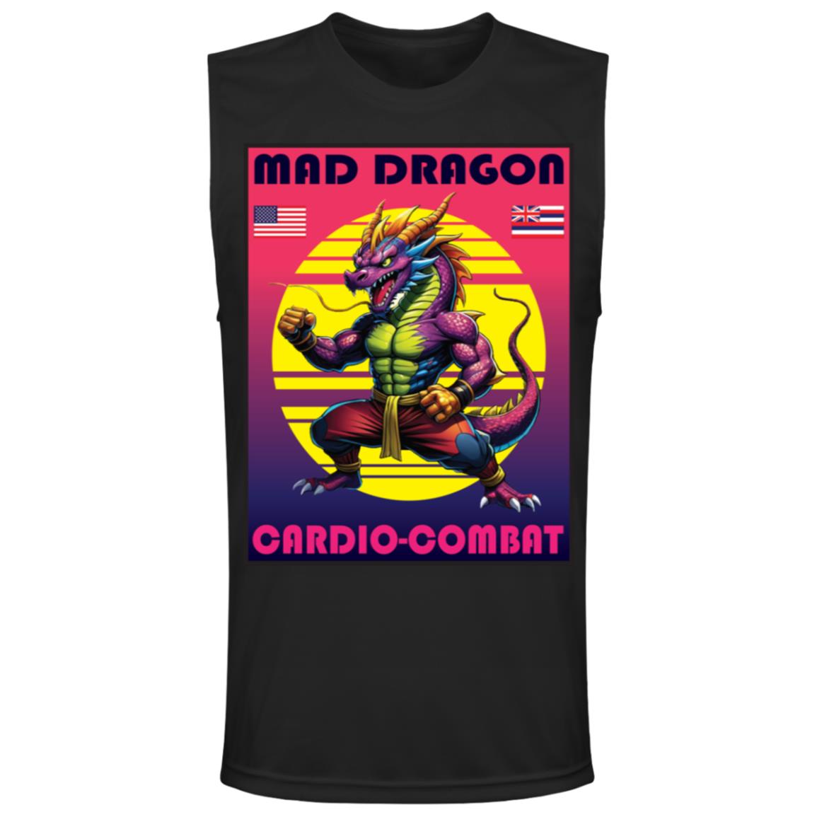 Mad Dragon Cardio Combat Muscle Tee - Made in USA