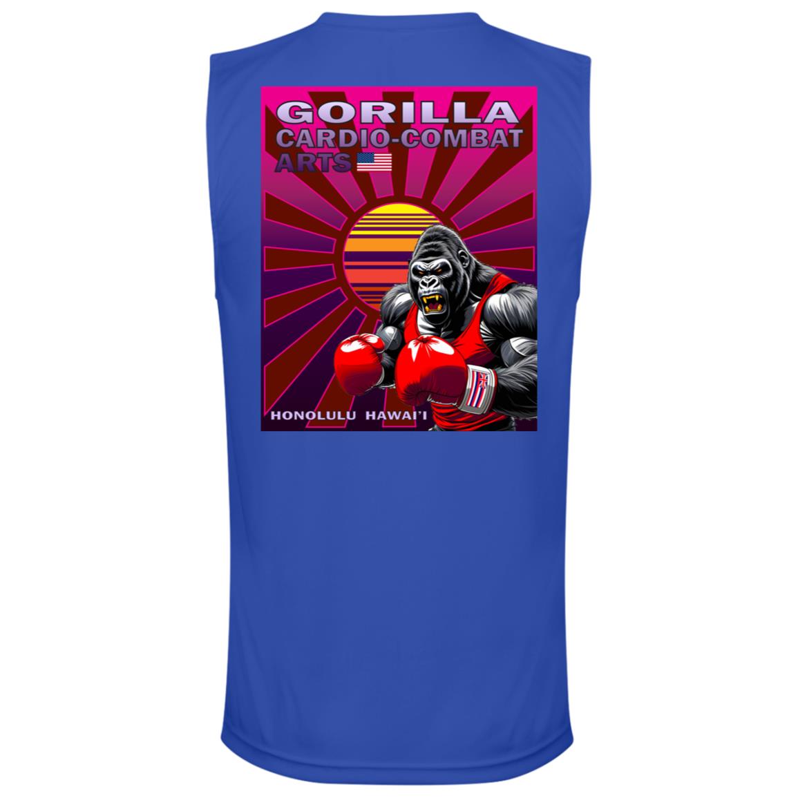 Gorilla Cardio-Combat Sleeveless Muscle Tee - Made in USA