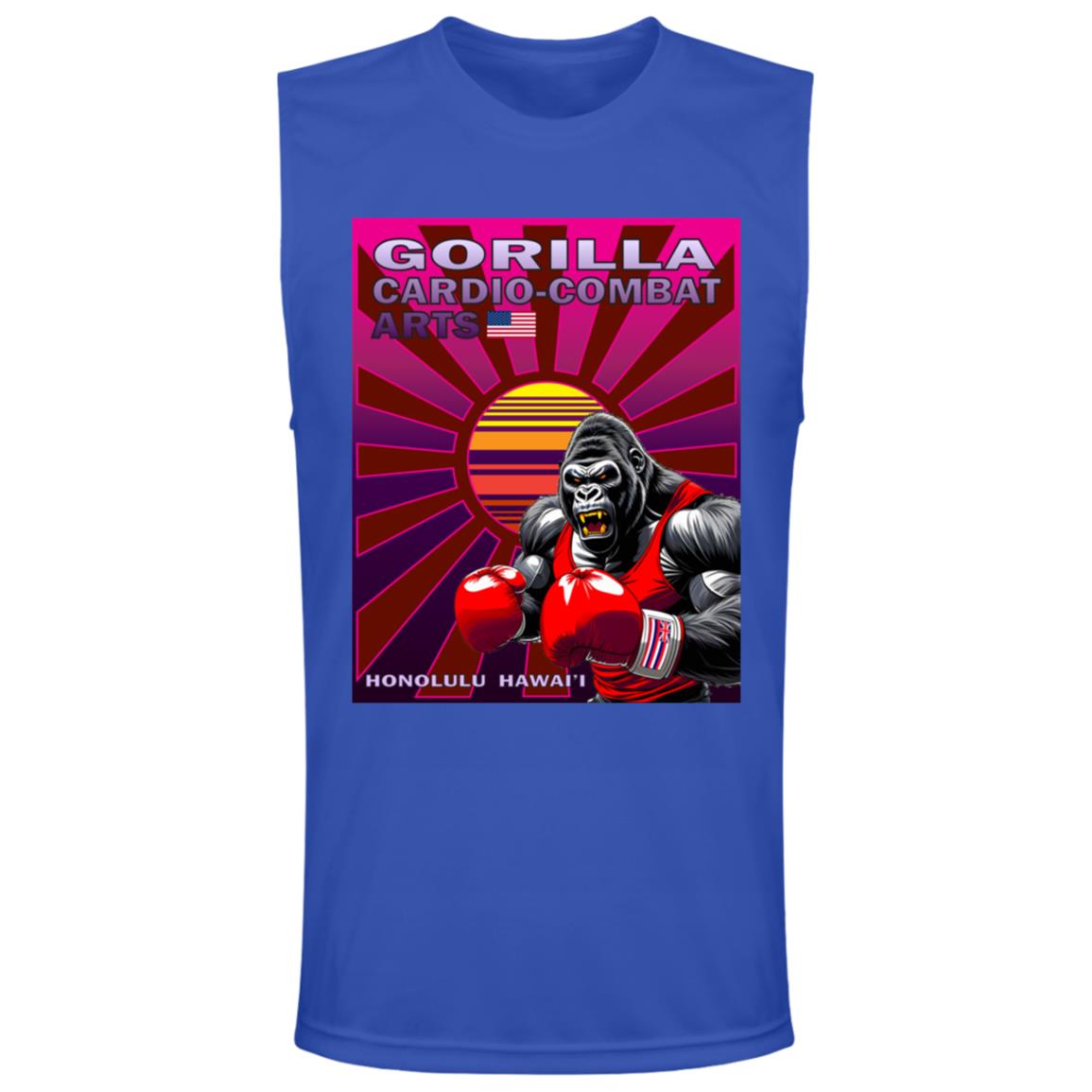 Gorilla Cardio-Combat Sleeveless Muscle Tee - Made in USA
