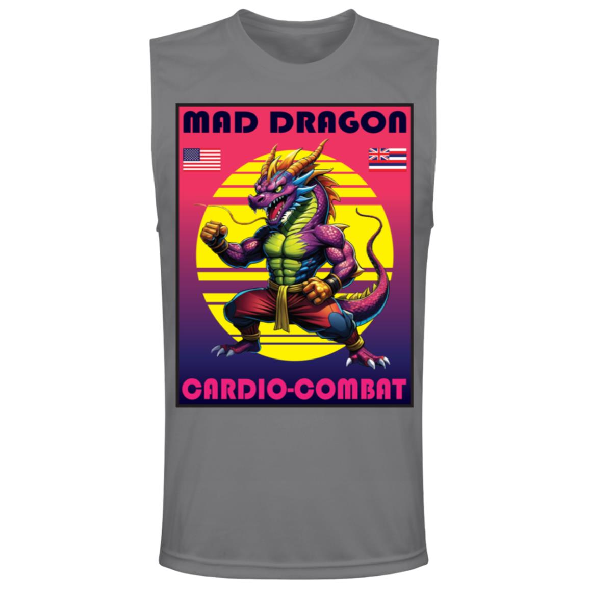 Mad Dragon Cardio Combat Muscle Tee - Made in USA
