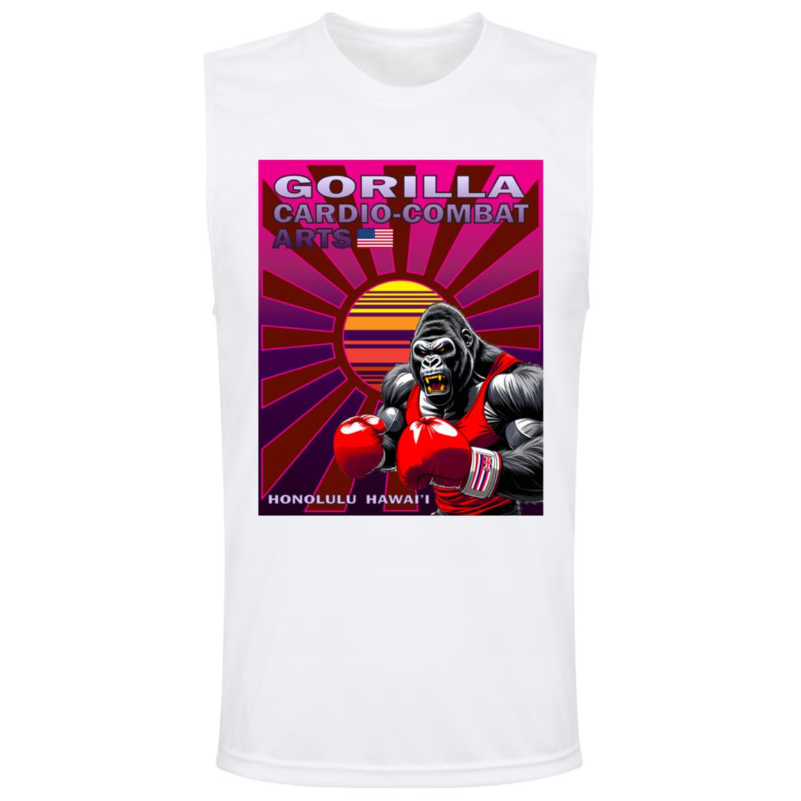 Gorilla Cardio-Combat Sleeveless Muscle Tee - Made in USA