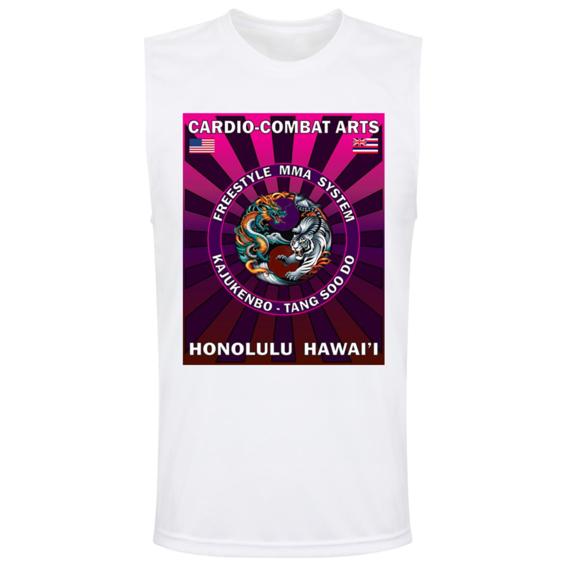 FreeStyle MMA Cardio-Combat Arts Sleeveless Muscle Tee - Made in USA