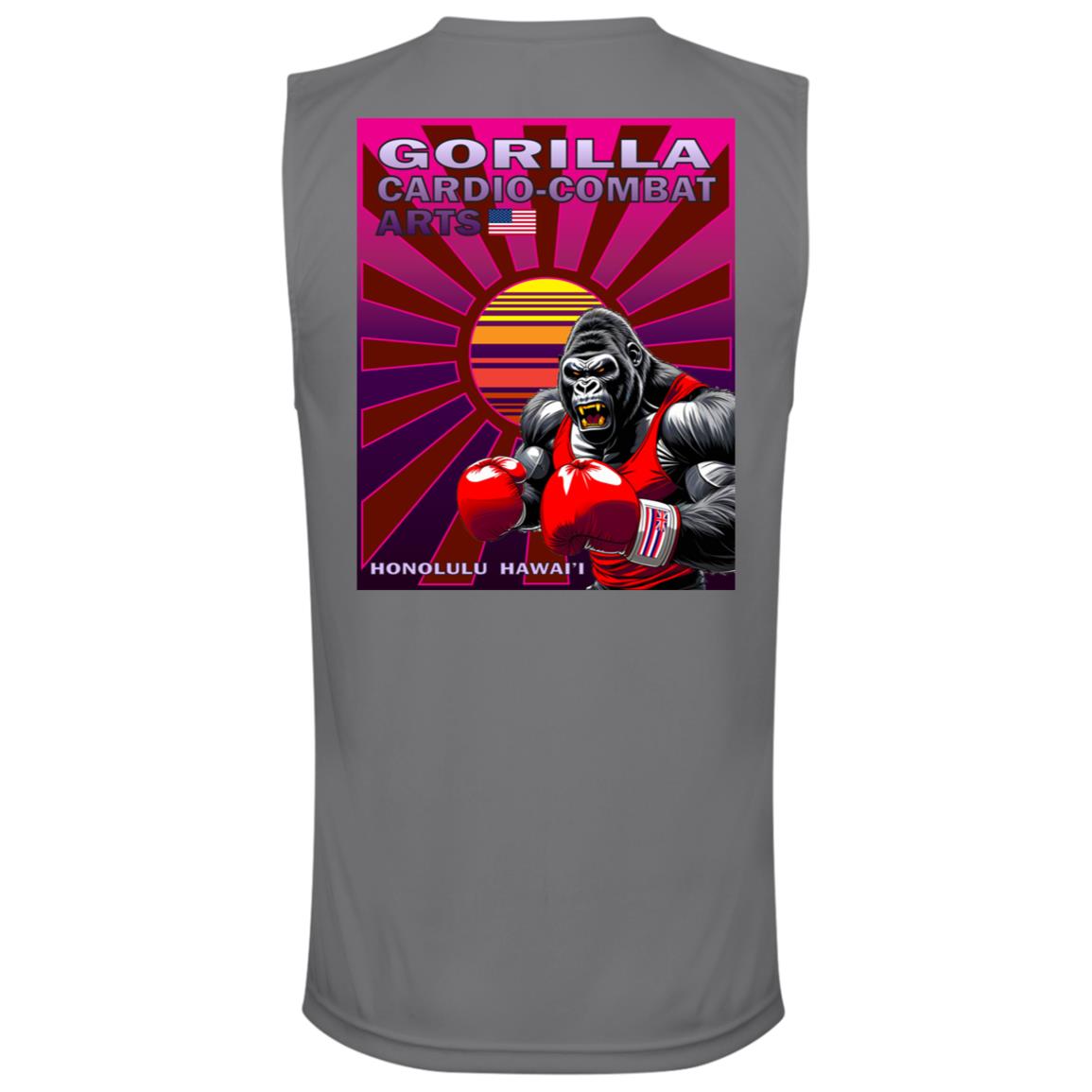 Gorilla Cardio-Combat Sleeveless Muscle Tee - Made in USA
