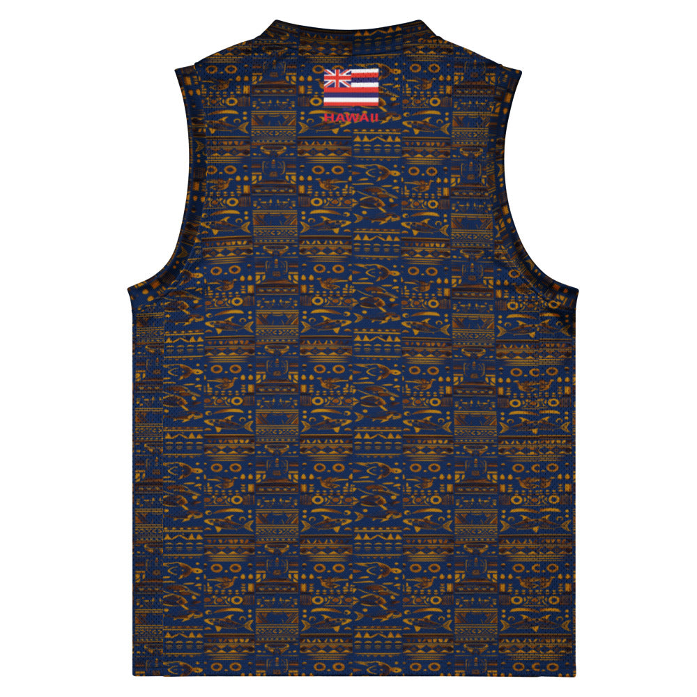 Indigital Tribal Mesh - Dark Blue