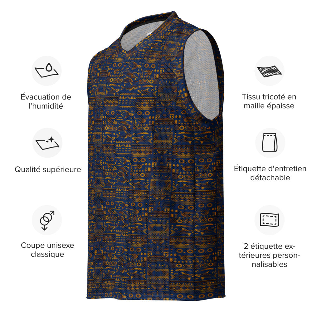 Indigital Tribal Mesh - Dark Blue