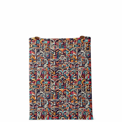 Crazy Tiki Premium Microfleece Blanket - Pop Art Deco