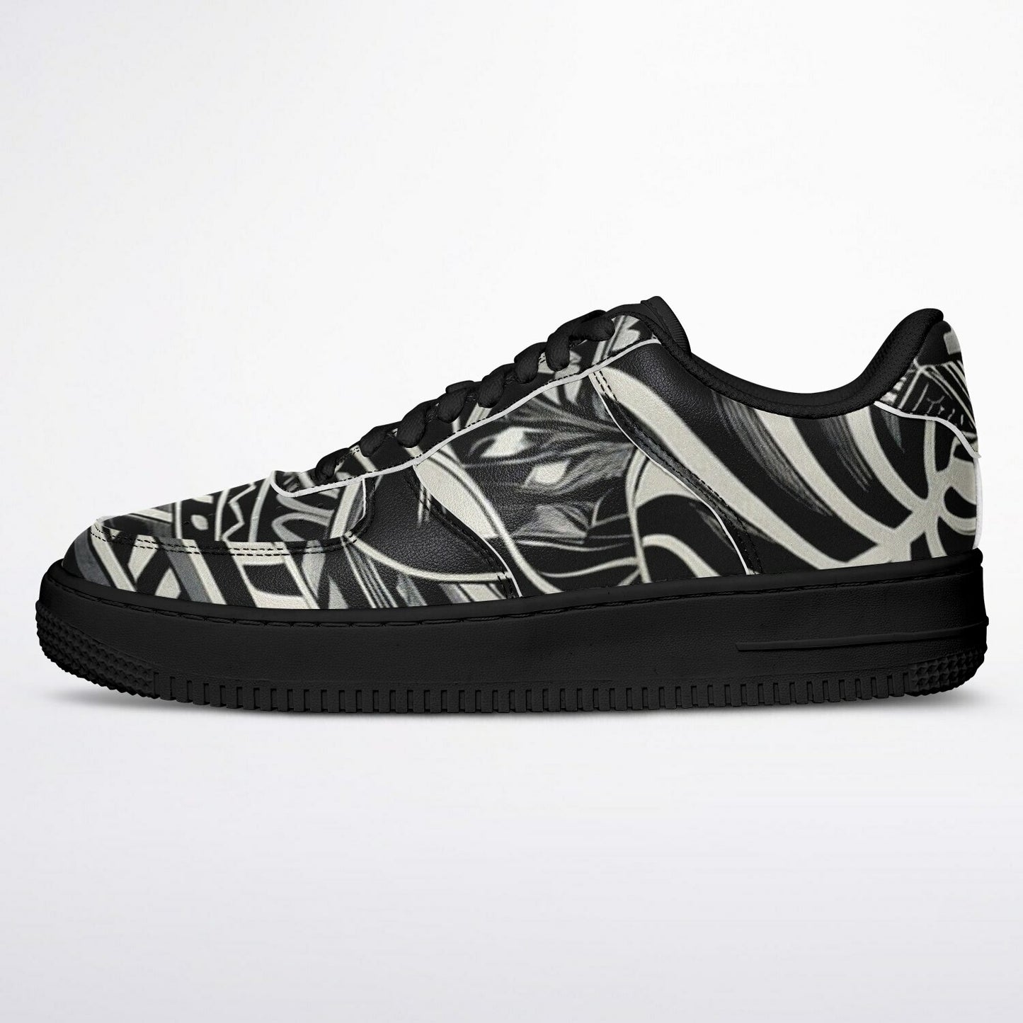 Tribal Core Low Shoes - Poly-Tattoo Silver-Black