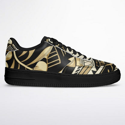 Tribal Core Low Shoes - Poly-Tattoo Gold-Black