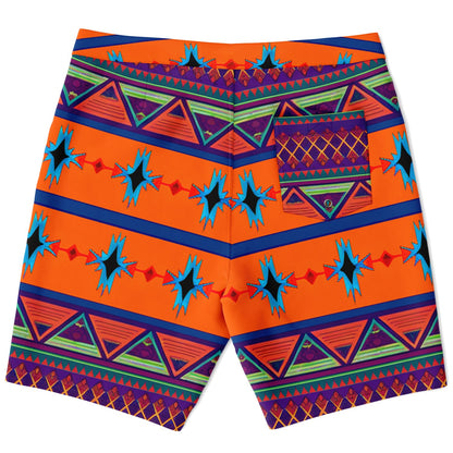 Tribal Surfer Board Shorts - Ewa Beach