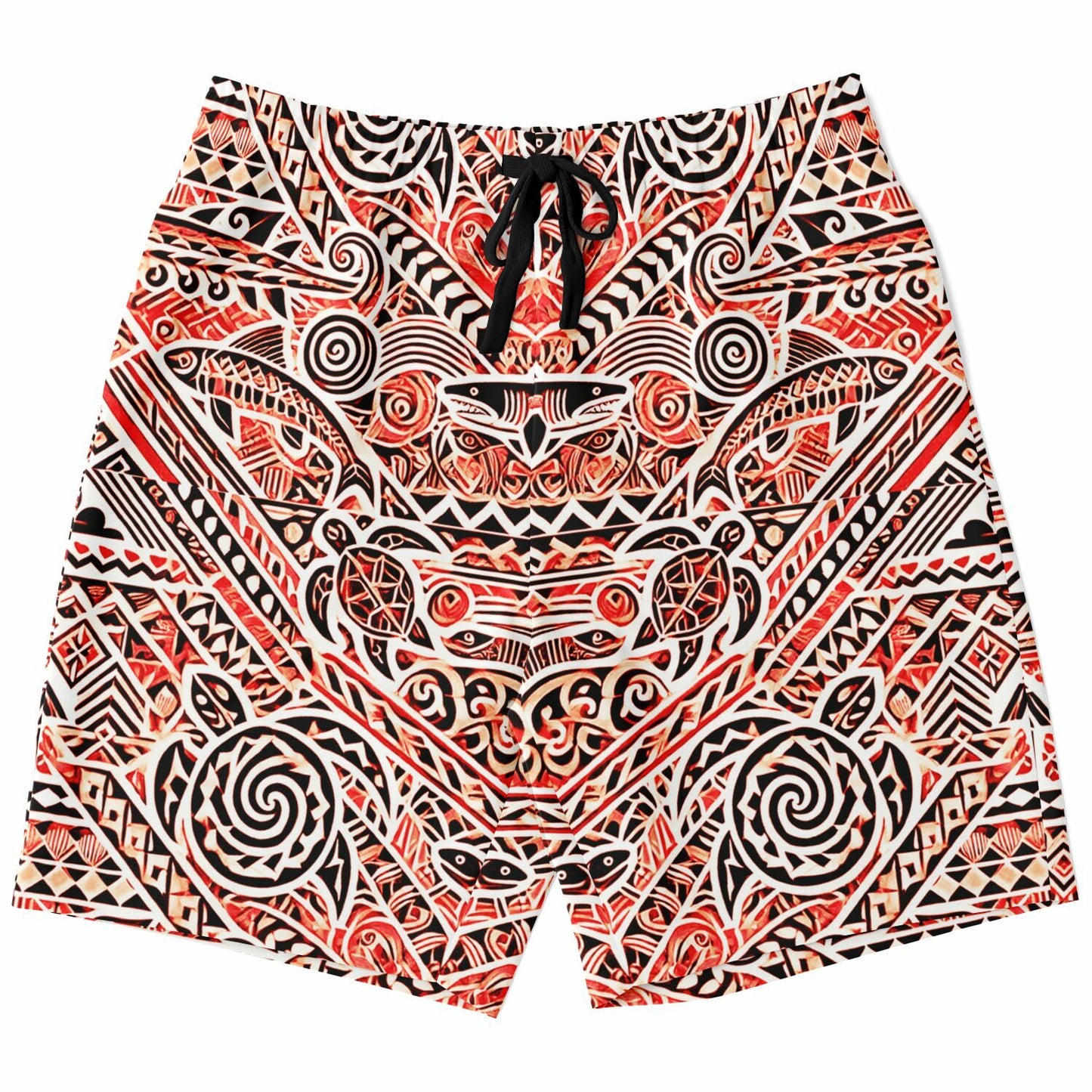 Tribal Long Shorts - Indigital Pink Salmon