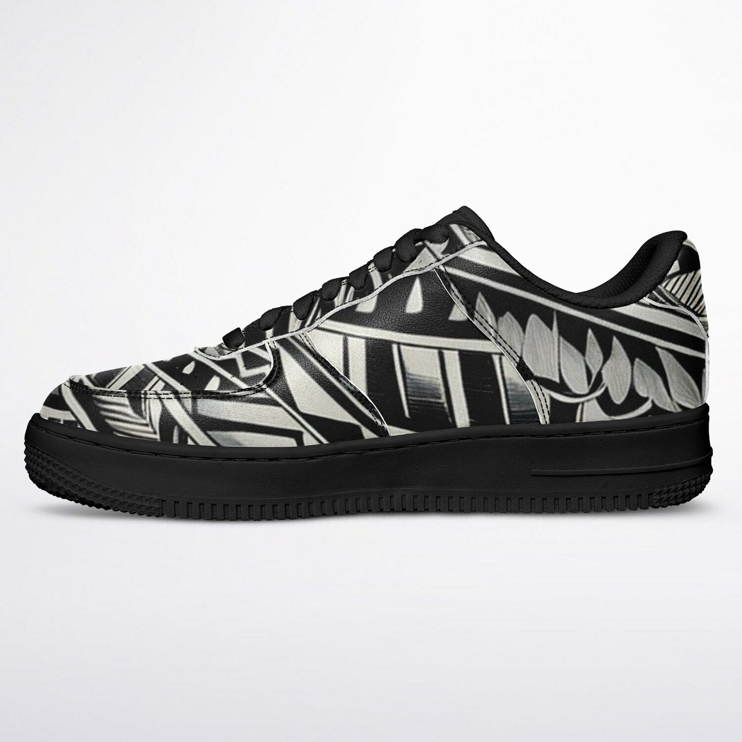 Tribal Core Low Shoes - Poly-Tattoo Silver-Black