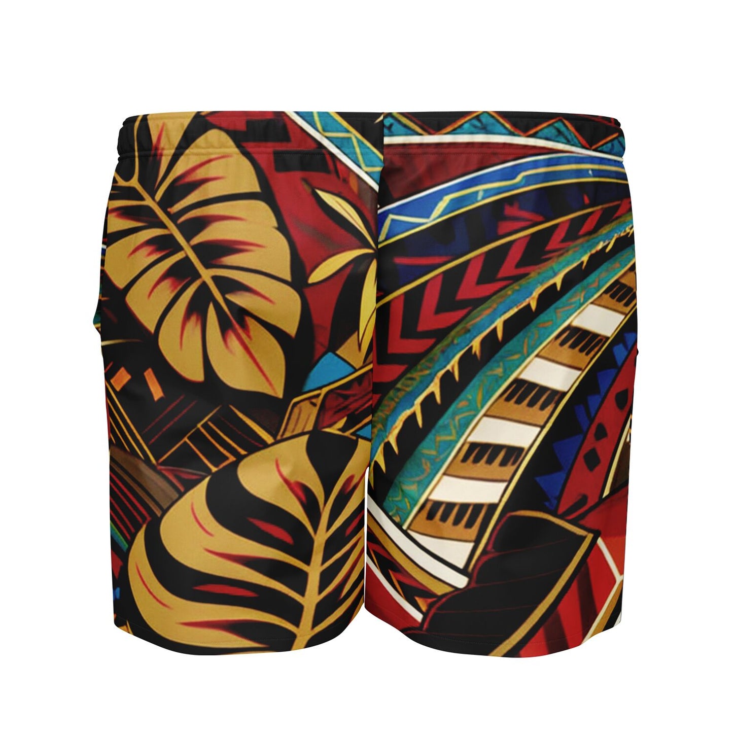 Tribal Plus-size Swim Trunks - Makaha