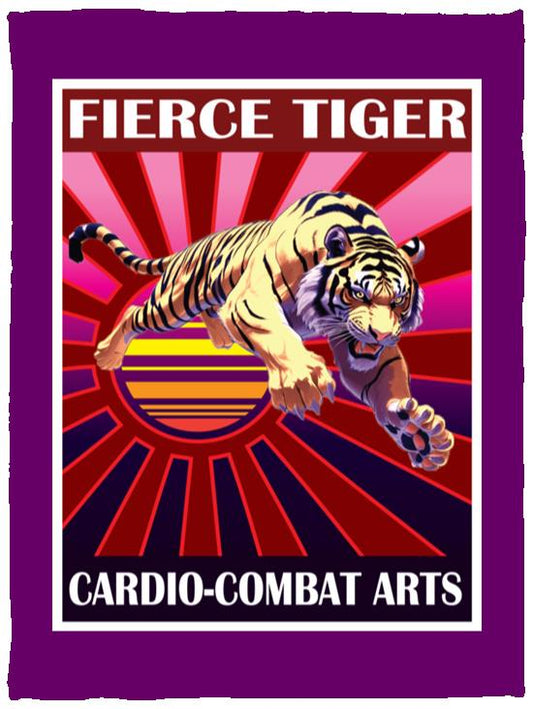 Fierce Tiger Cardio-Combat Arts  Sports Blanket