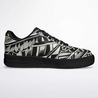 Tribal Core Low Shoes - Poly-Tattoo Silver-Black