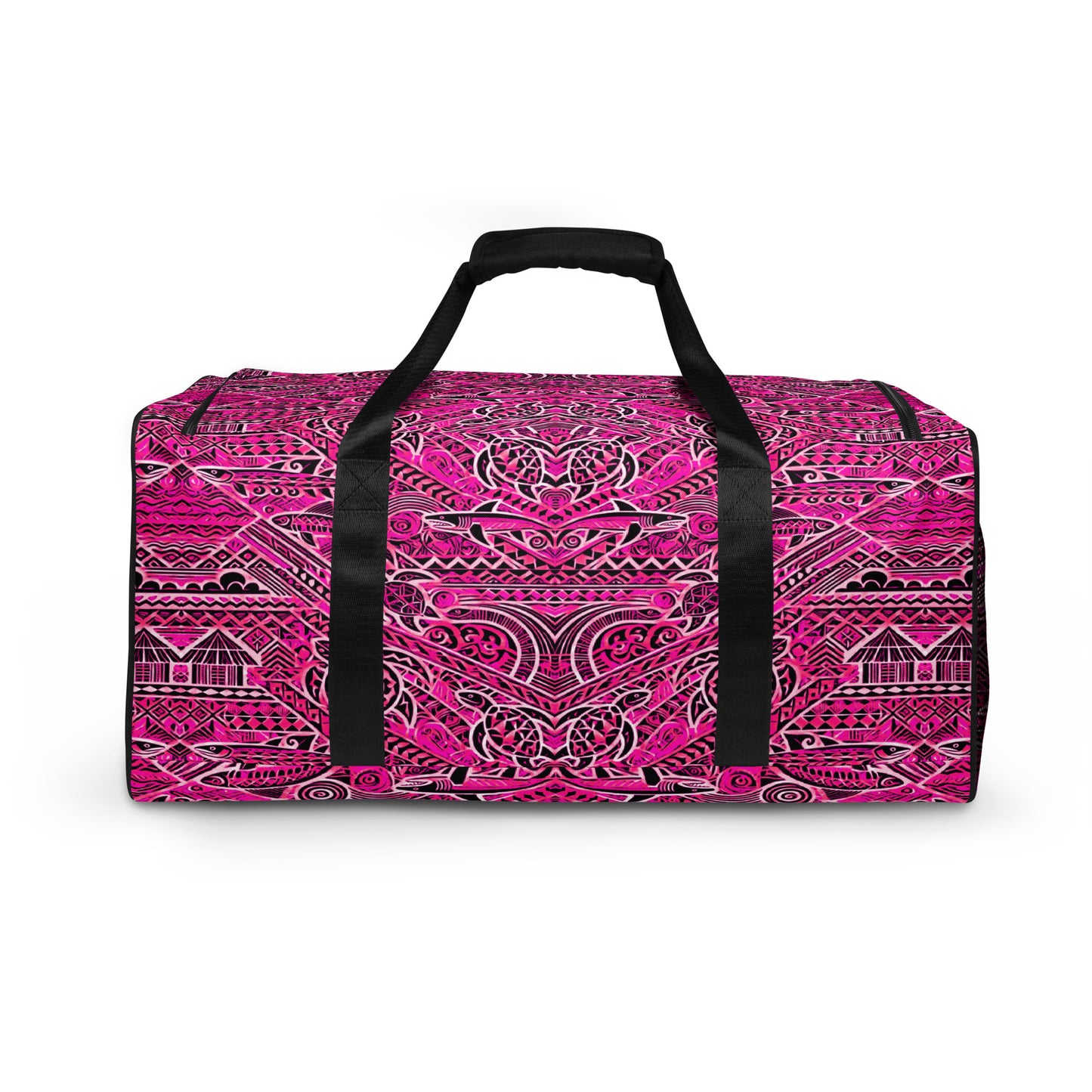 Tribal Duffle Bag - Indigital Hot-Pink