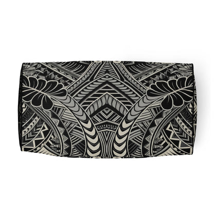 Tribal Duffle Bag - Poly-Tattoo, Silver