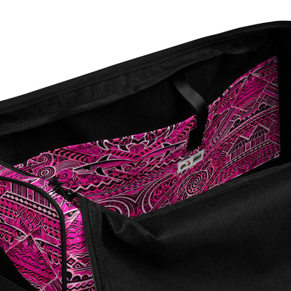 Tribal Duffle Bag - Indigital Hot-Pink