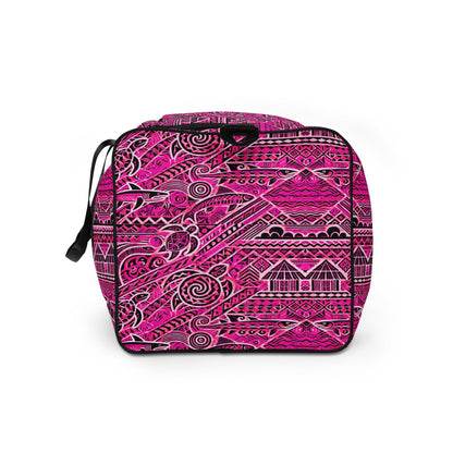 Tribal Duffle Bag - Indigital Hot-Pink