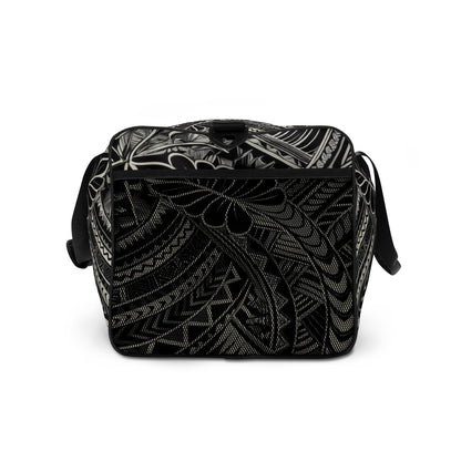 Tribal Duffle Bag - Poly-Tattoo, Silver