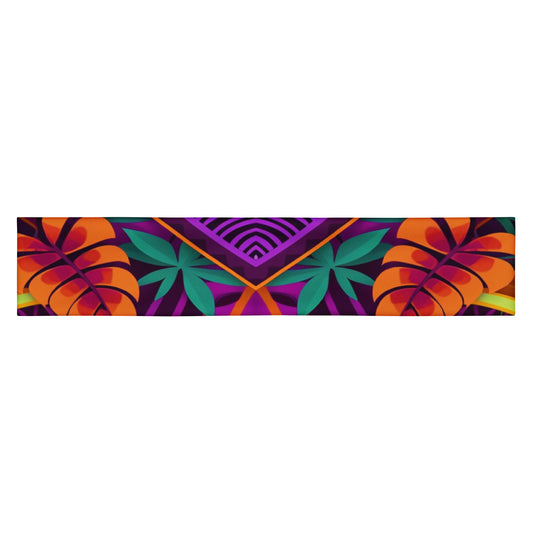 Tribal Headband - Poly-Purple Swirl