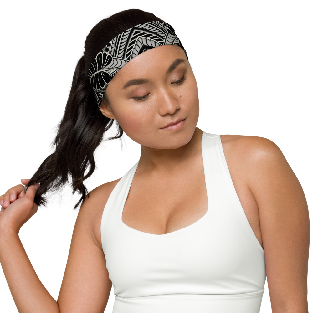 Tribal Headband - Poly-Tattoo 4, Sliver