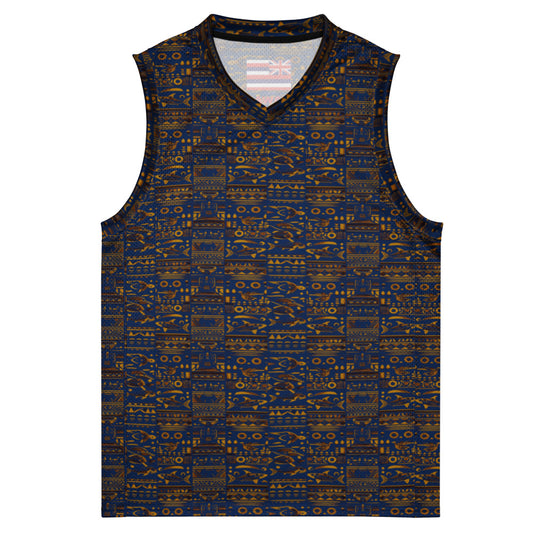 Indigital Tribal Mesh - Dark Blue