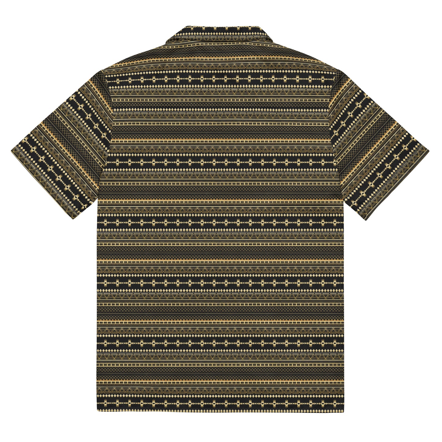 Tribal Pattern Button Down Shirt - Makoa