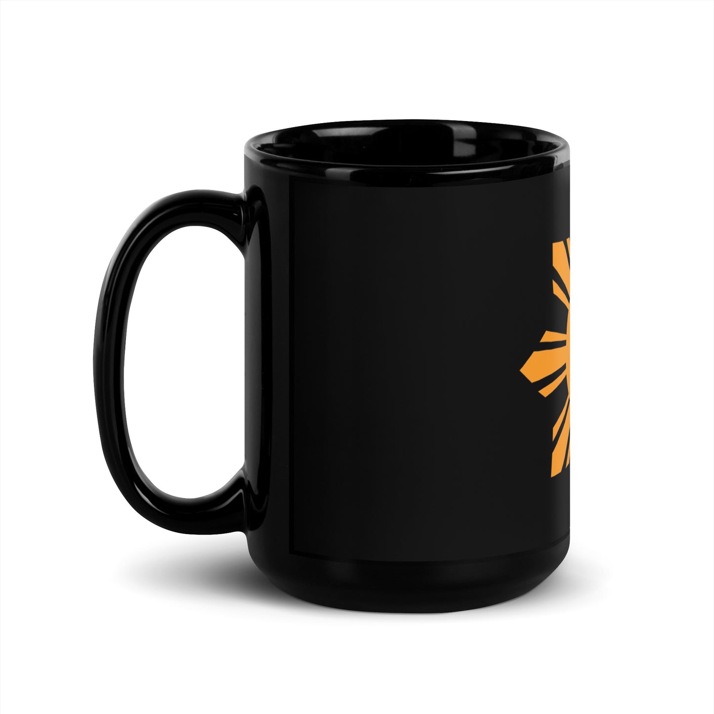 Black Glossy Mug