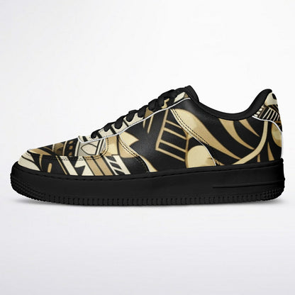 Tribal Core Low Shoes - Poly-Tattoo Gold-Black