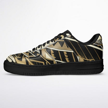 Tribal Core Low Shoes - Poly-Tattoo Gold-Black