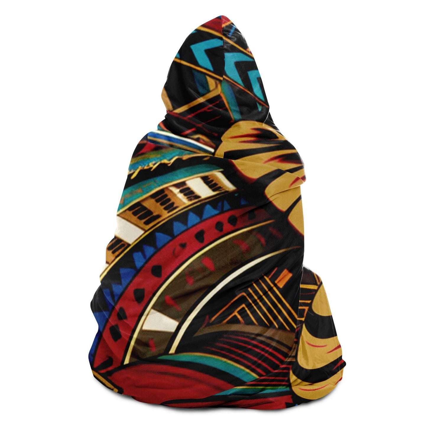 Tribal Hooded Blanket - Makaha