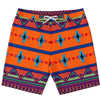 Tribal Surfer Board Shorts - Ewa Beach