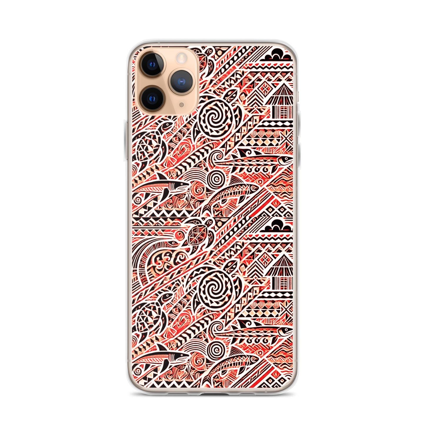 Indigital Passion Fruit Clear Case for iPhone®