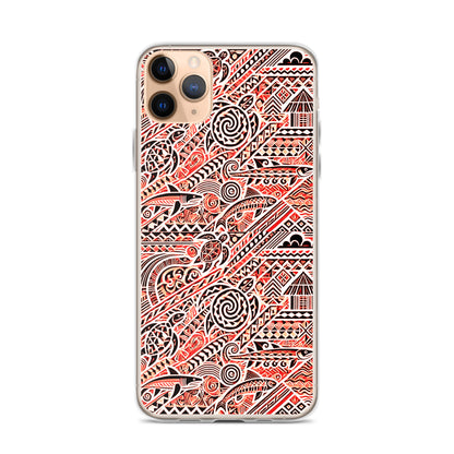 Indigital Passion Fruit Clear Case for iPhone®