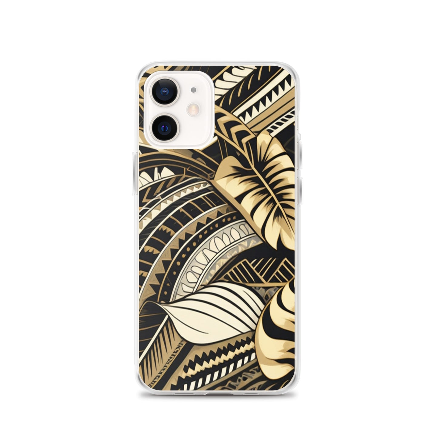 Poly-Tattoo Gold Clear Case for iPhone®