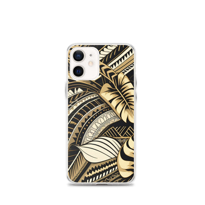 Poly-Tattoo Gold Clear Case for iPhone®