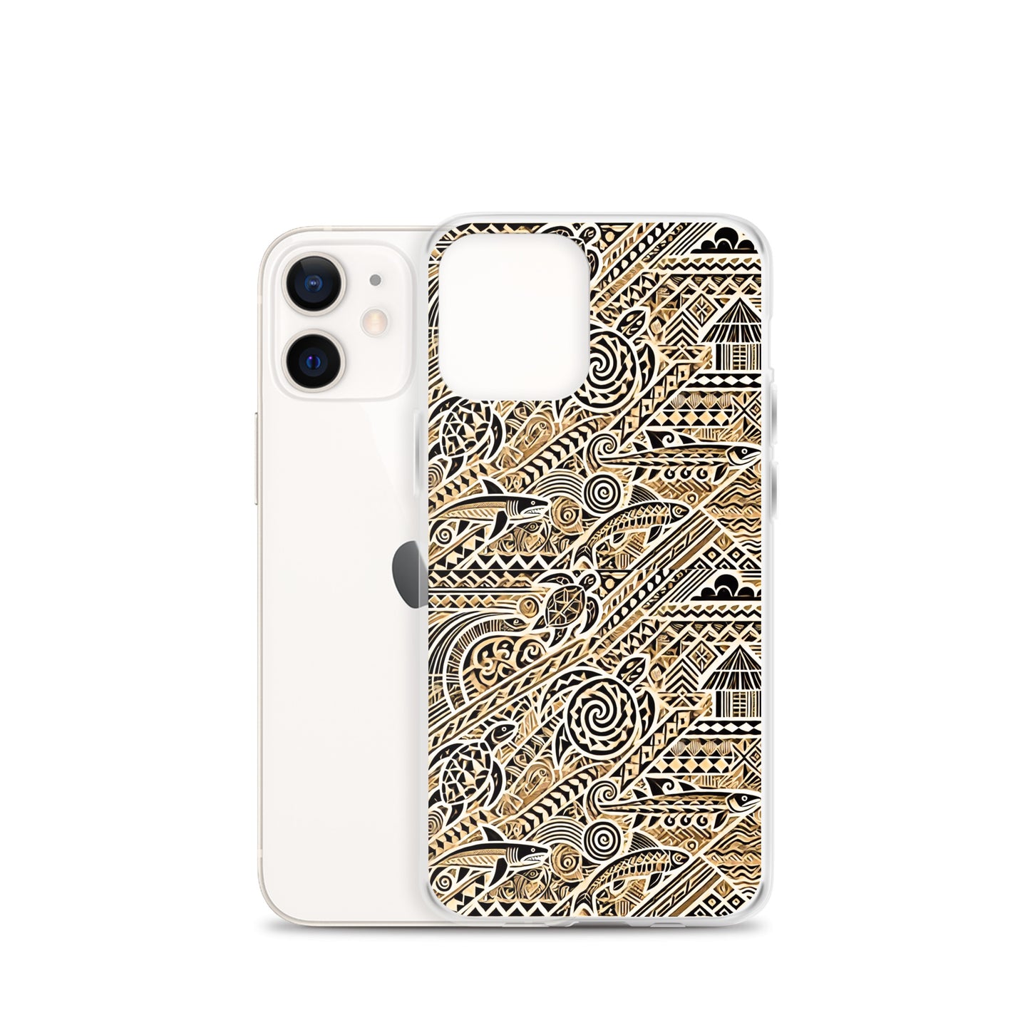 Indigital Tan Clear Case for iPhone®