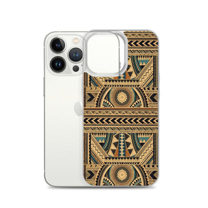 Tribal Deco Clear Case for iPhone®