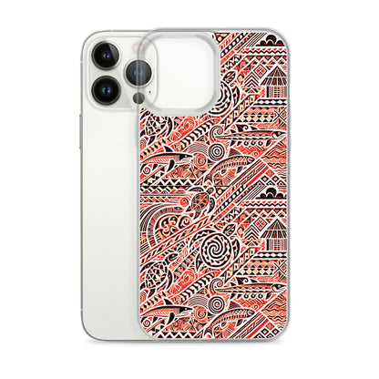 Indigital Passion Fruit Clear Case for iPhone®