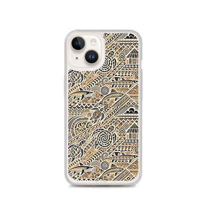 Indigital Tan Clear Case for iPhone®