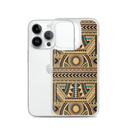 Tribal Deco Clear Case for iPhone®