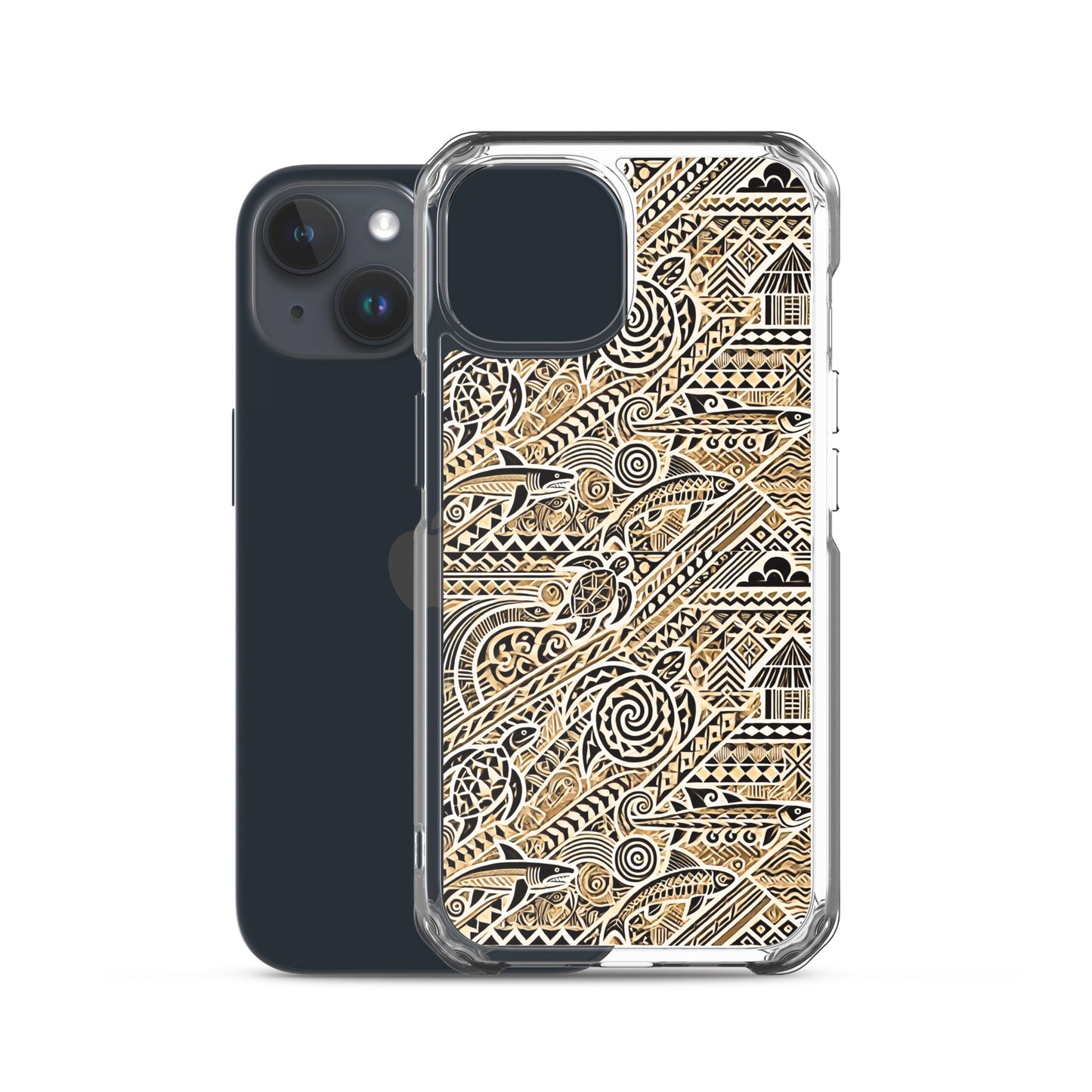 Indigital Tan Clear Case for iPhone®