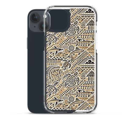 Indigital Tan Clear Case for iPhone®