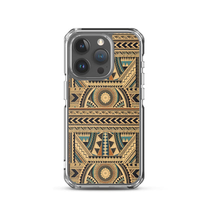 Tribal Deco Clear Case for iPhone®