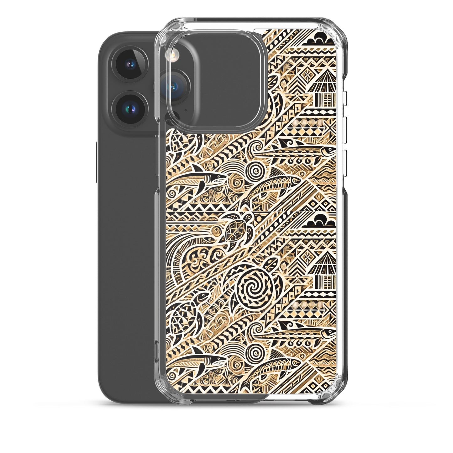 Indigital Tan Clear Case for iPhone®