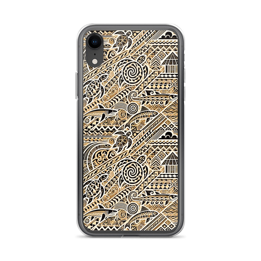 Indigital Tan Clear Case for iPhone®